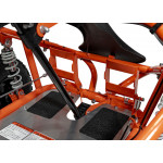 Detská bugina MUD MONSTER 98 cm3 - oranžová